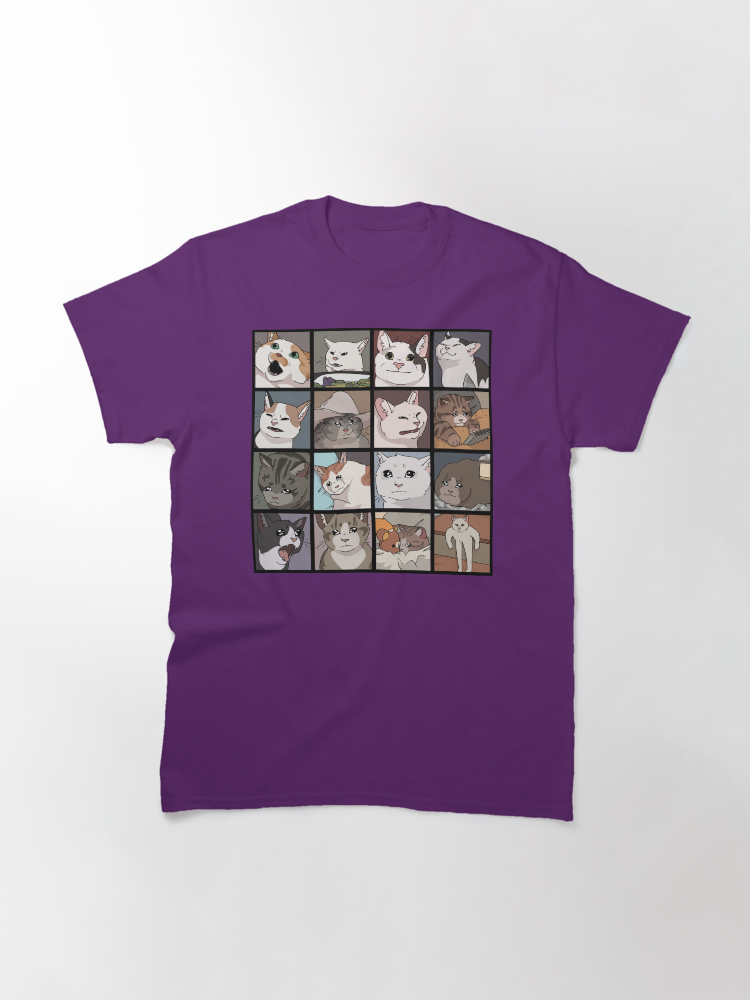 Meme Cats 2.0 Classic T-Shirt - White Fox Boutique