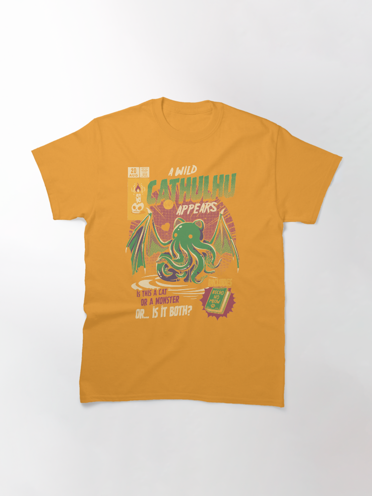 Cathulhu Classic T-Shirt - White Fox Boutique