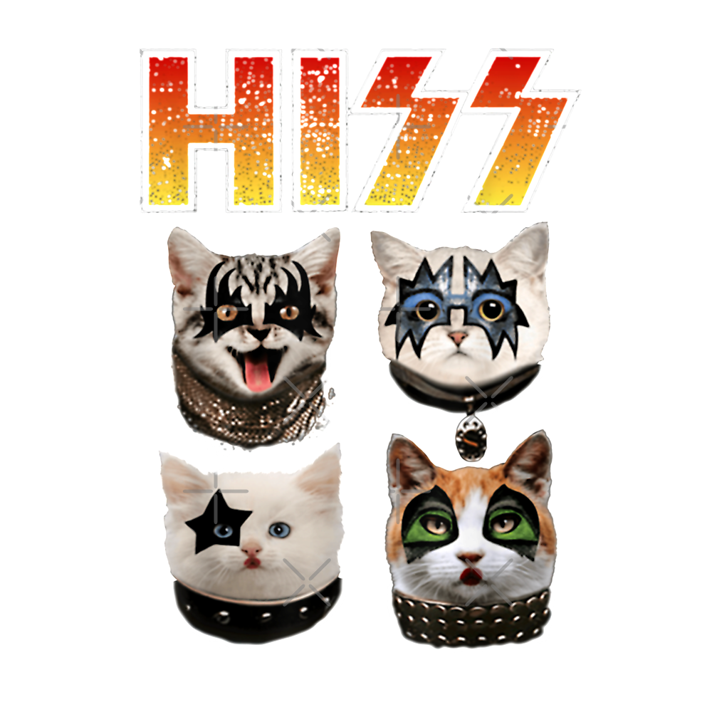 Hiss Funny Cat Lover Classic T-Shirt - White Fox Boutique