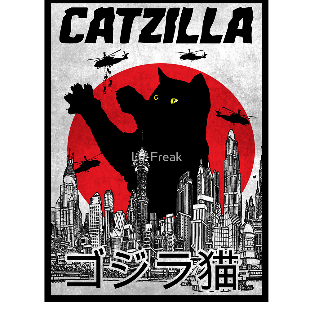 Catzilla Classic T-Shirt - White Fox Boutique