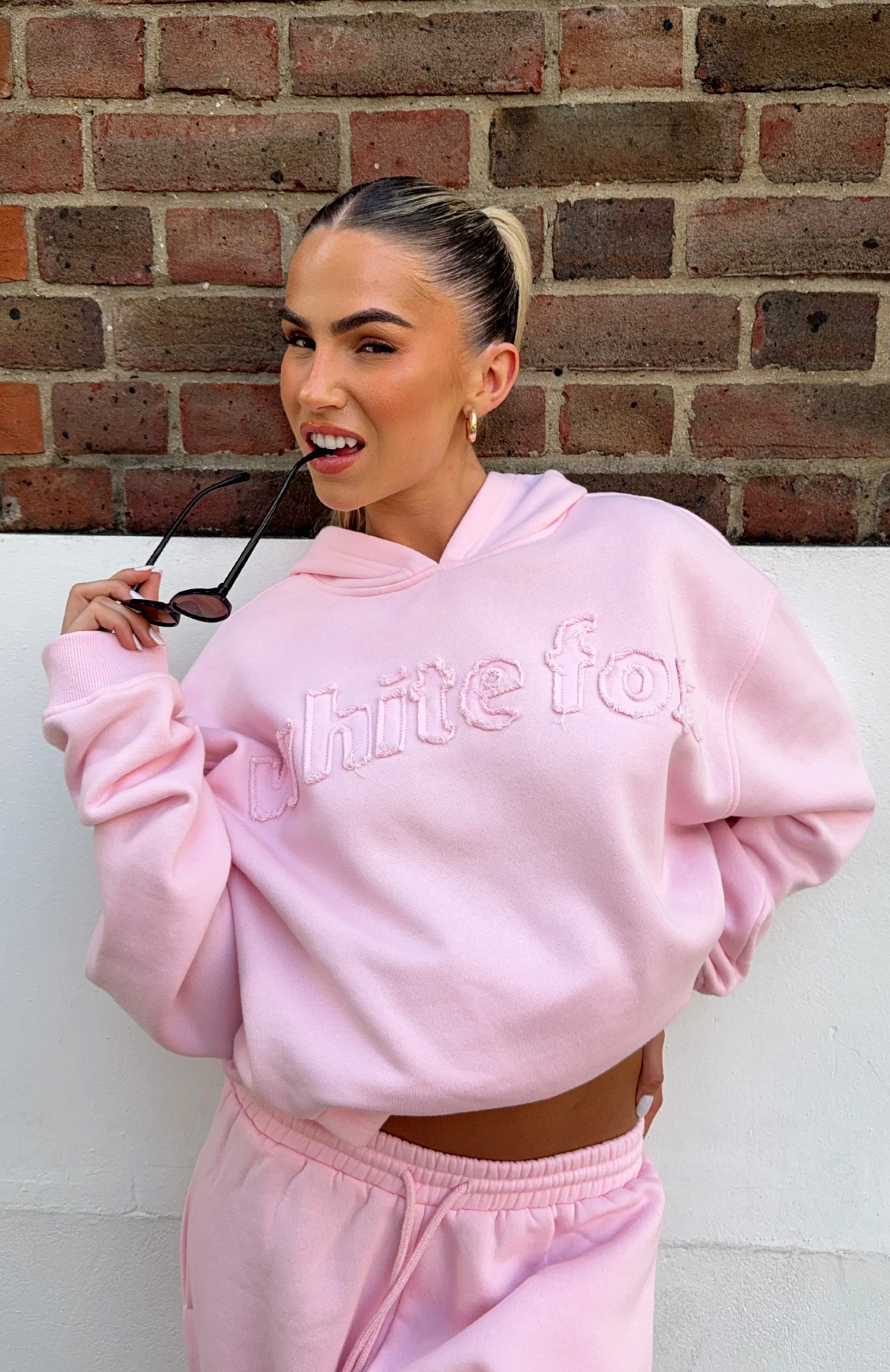 From The Archives Lexi Oversized Hoodie Pink - White Fox Boutique