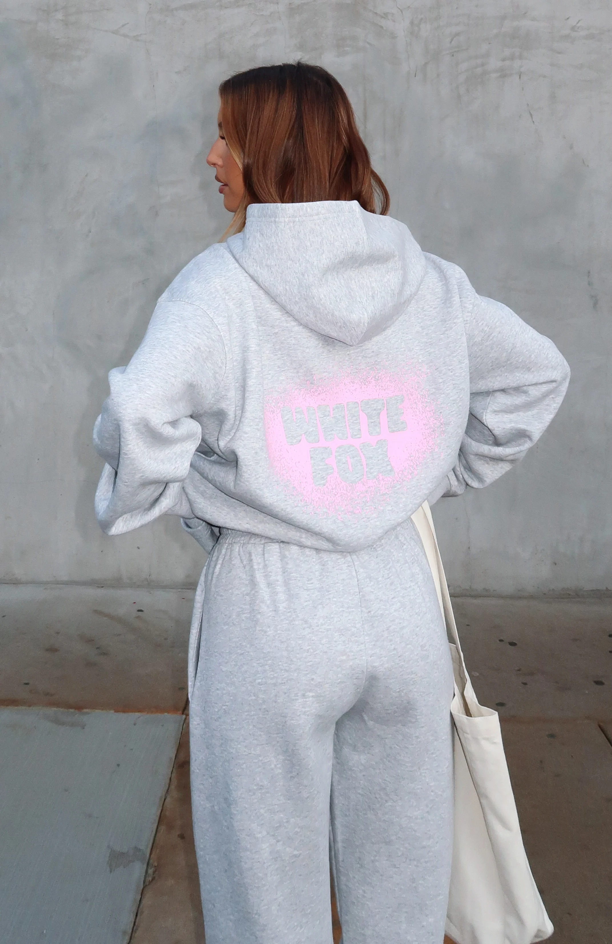 11th Street Keeping It Real Oversized Hoodie Jelly Bean - White Fox Boutique