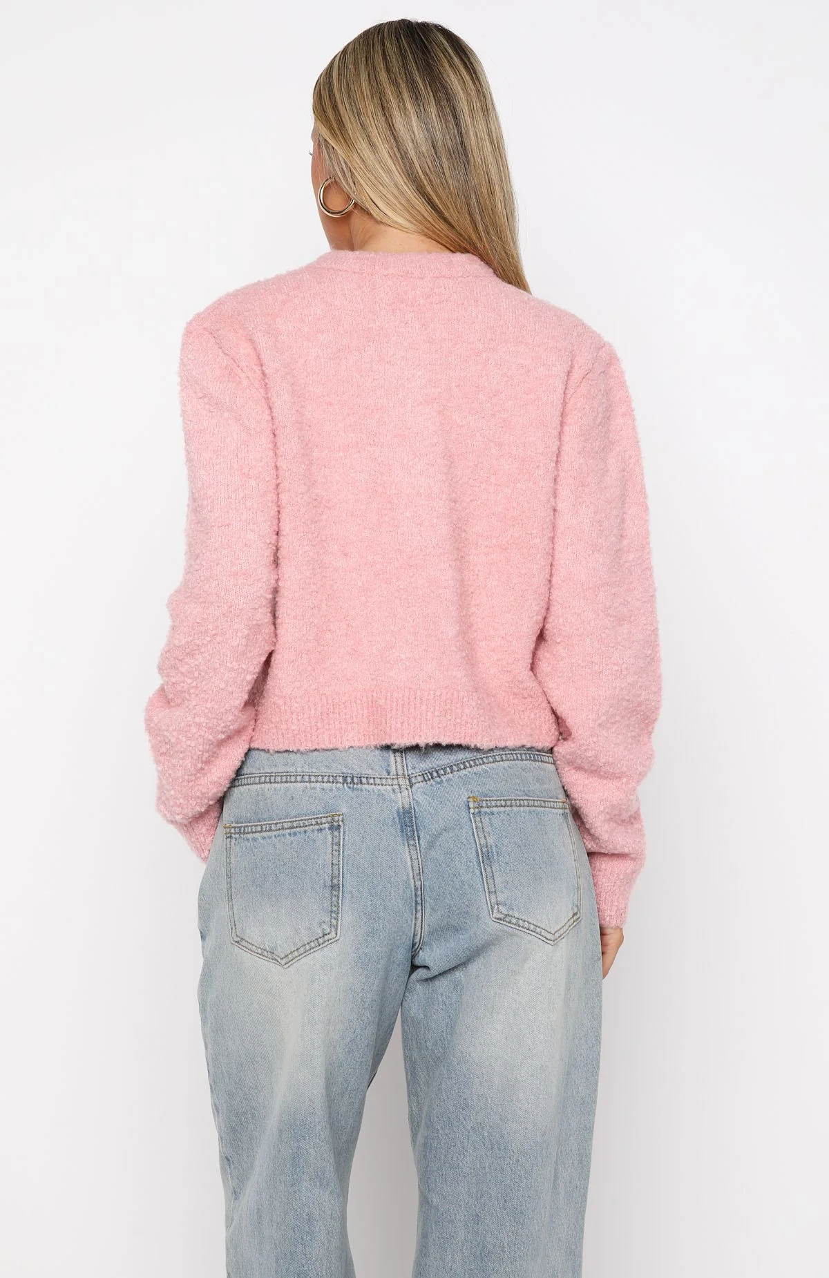 Layer Of Love Knit Cardigan Dusty Pink - White Fox Boutique