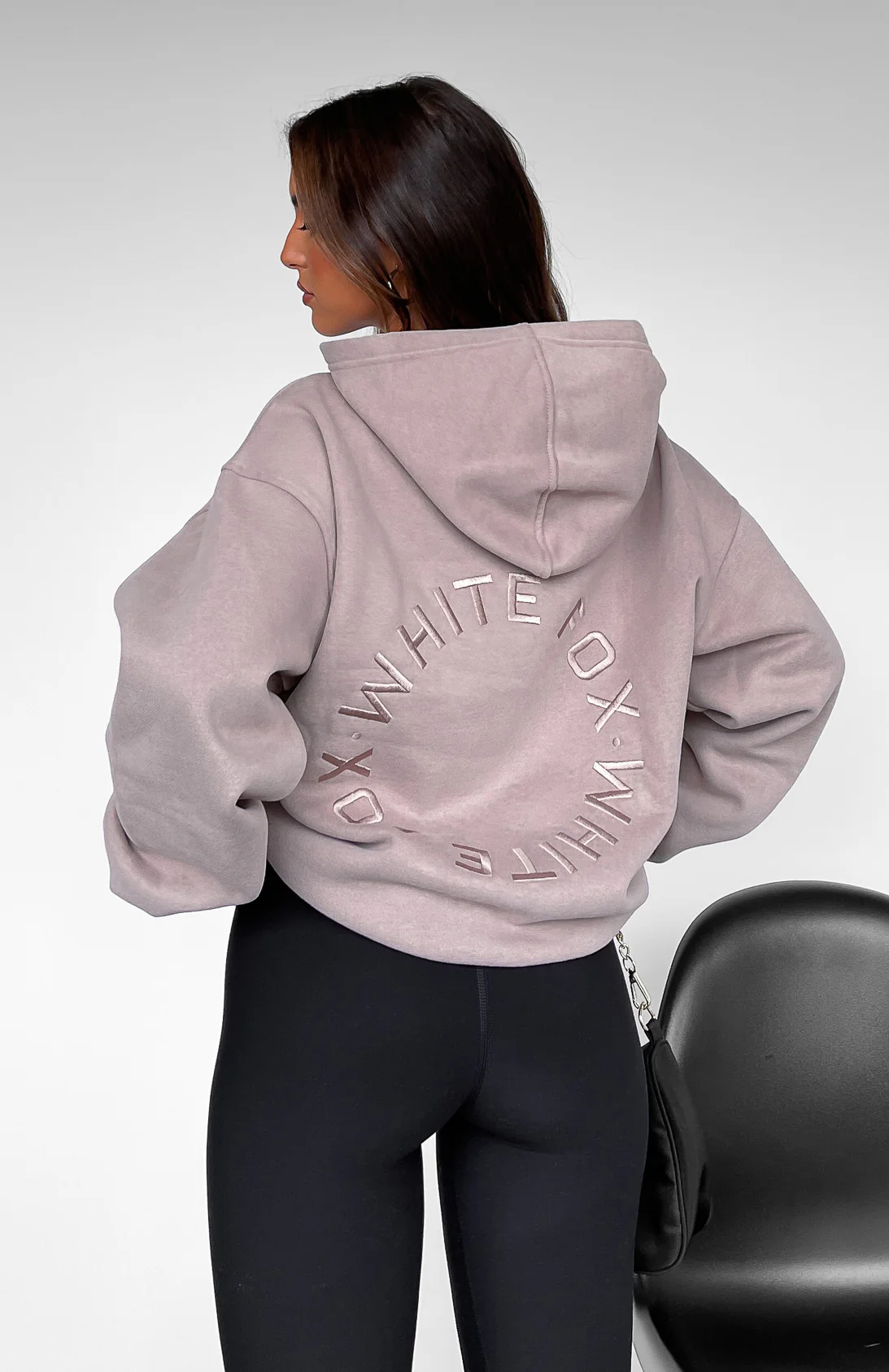 Stay Lifted Oversized Hoodie Cinnamon - White Fox Boutique