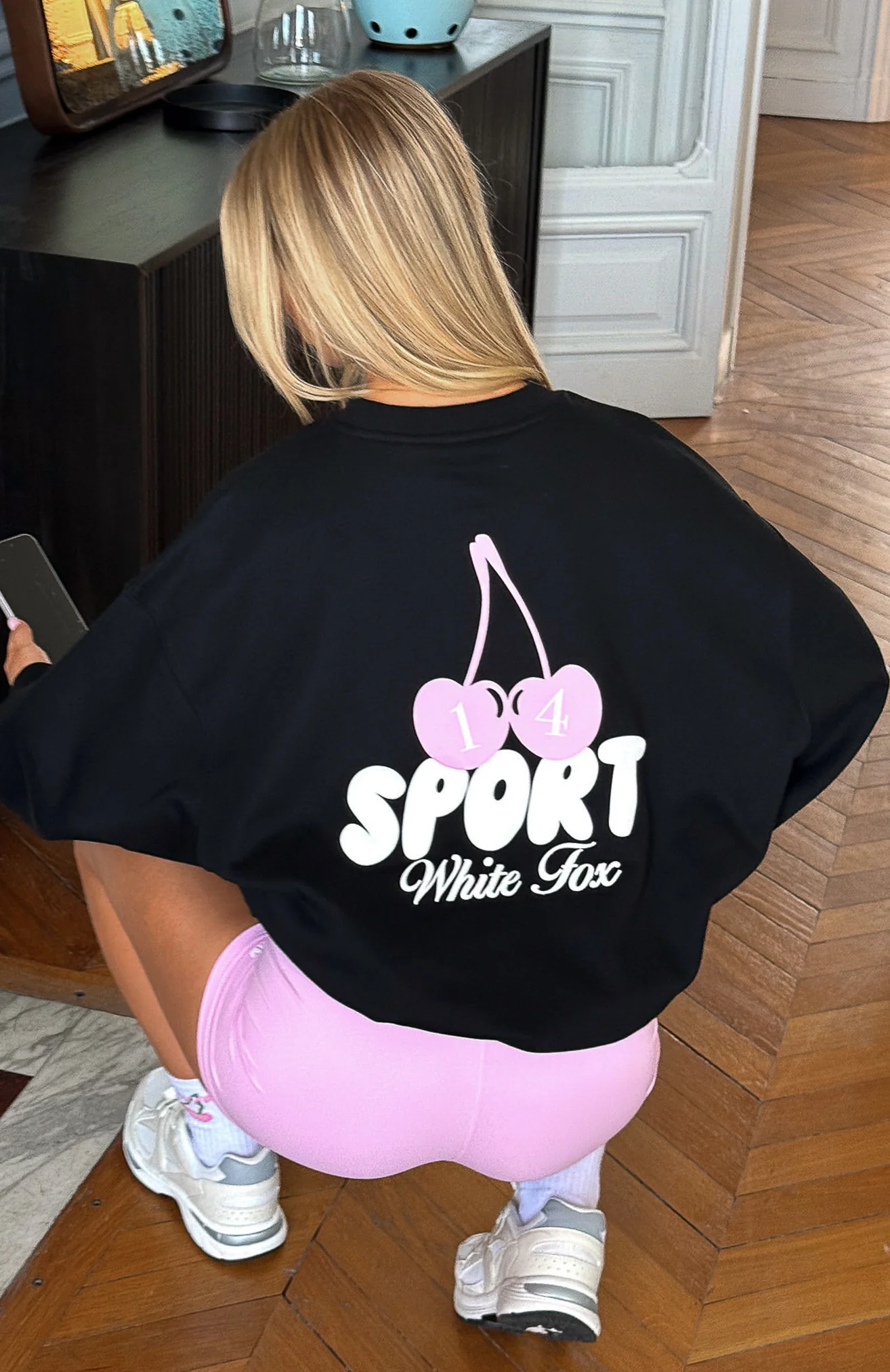 Club 14 Peyton Oversized Sweater Black - White Fox Boutique