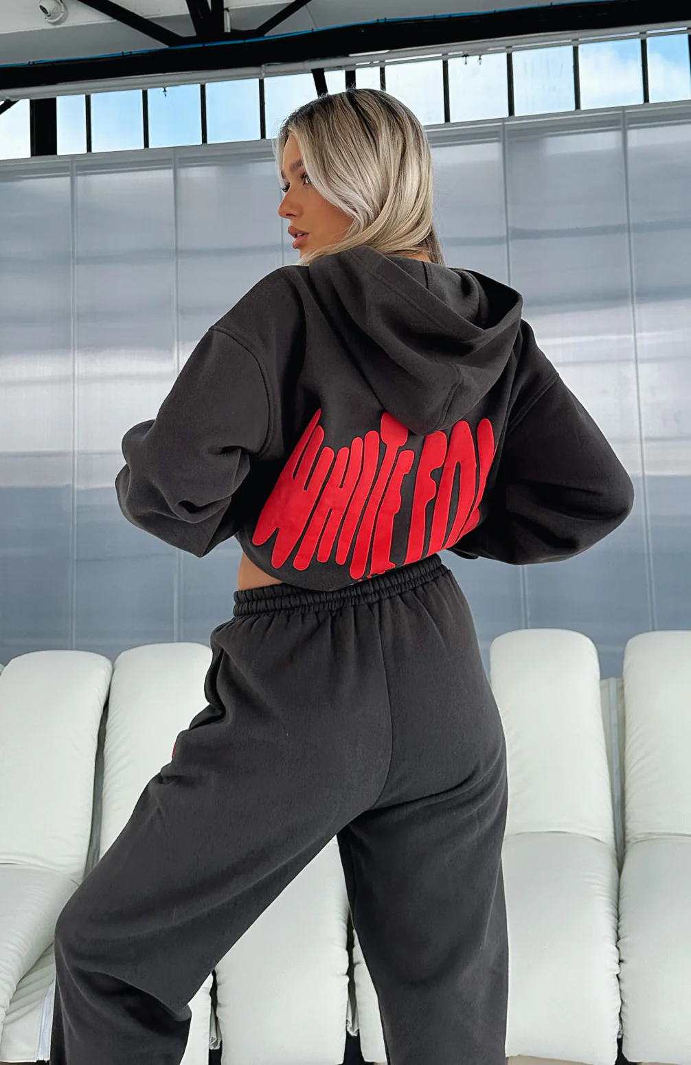 Archive 6.0 Oversized Hoodie Lava - White Fox Boutique