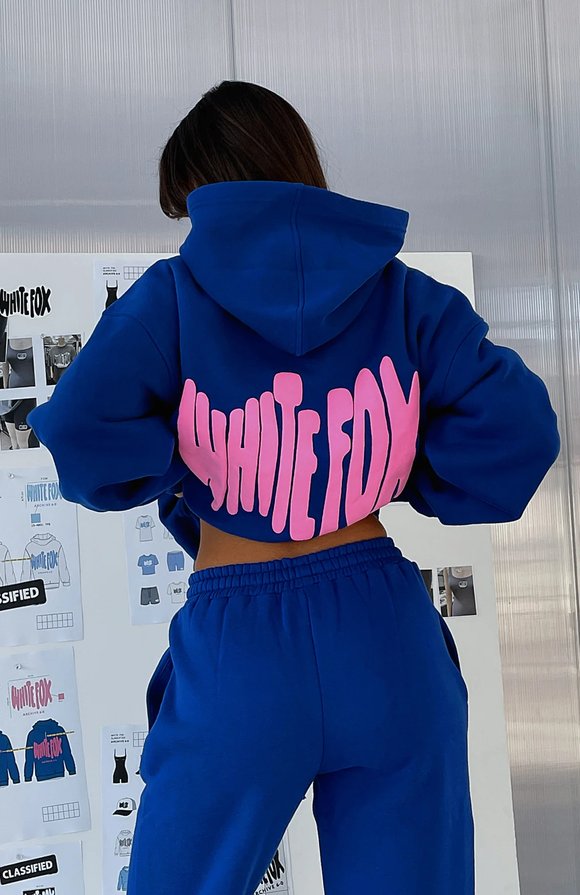 Archive 6.0 Oversized Hoodie Malibu - White Fox Boutique