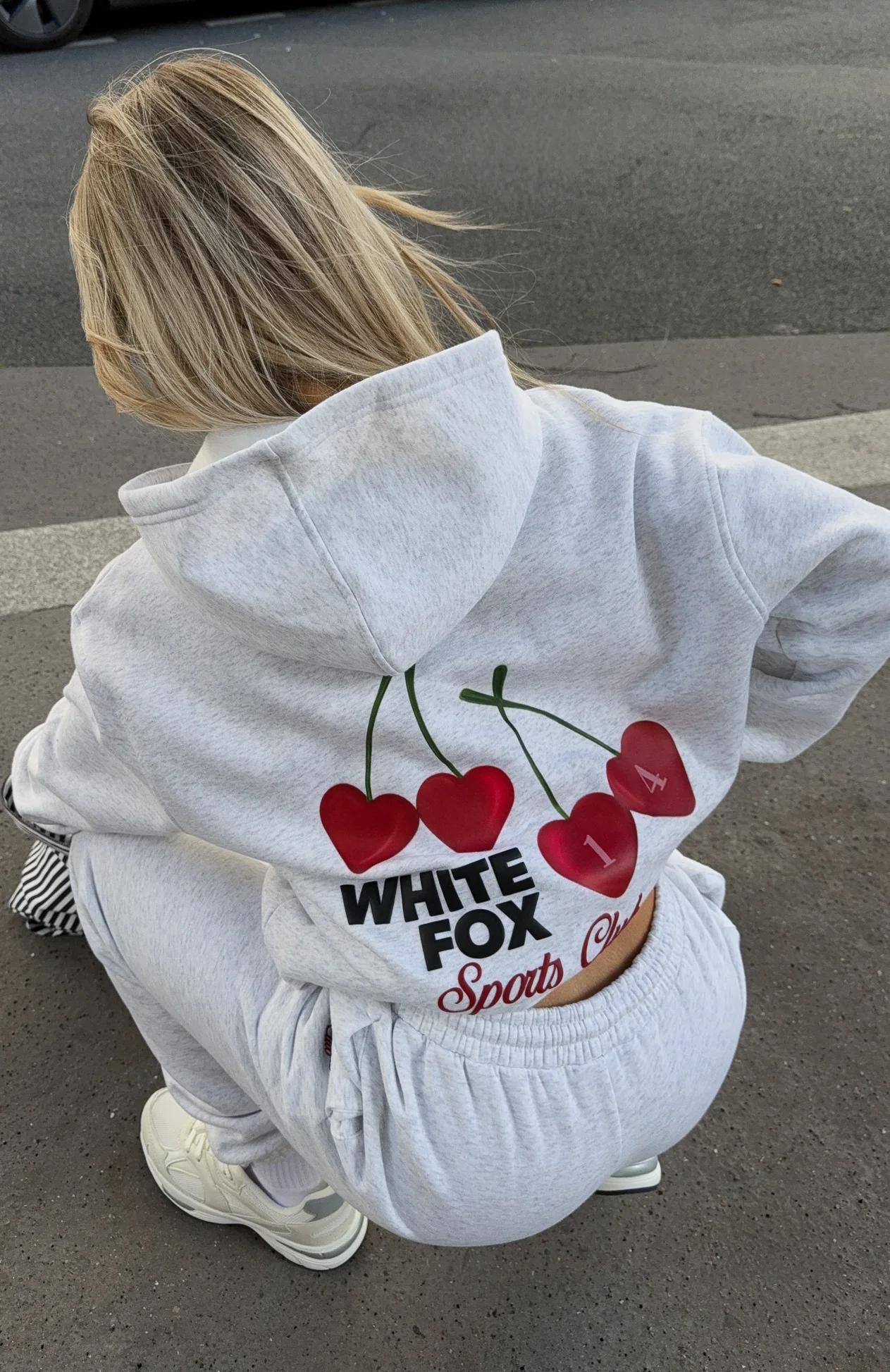 Club 14 Izzy Oversized Hoodie Grey Marle - White Fox Boutique