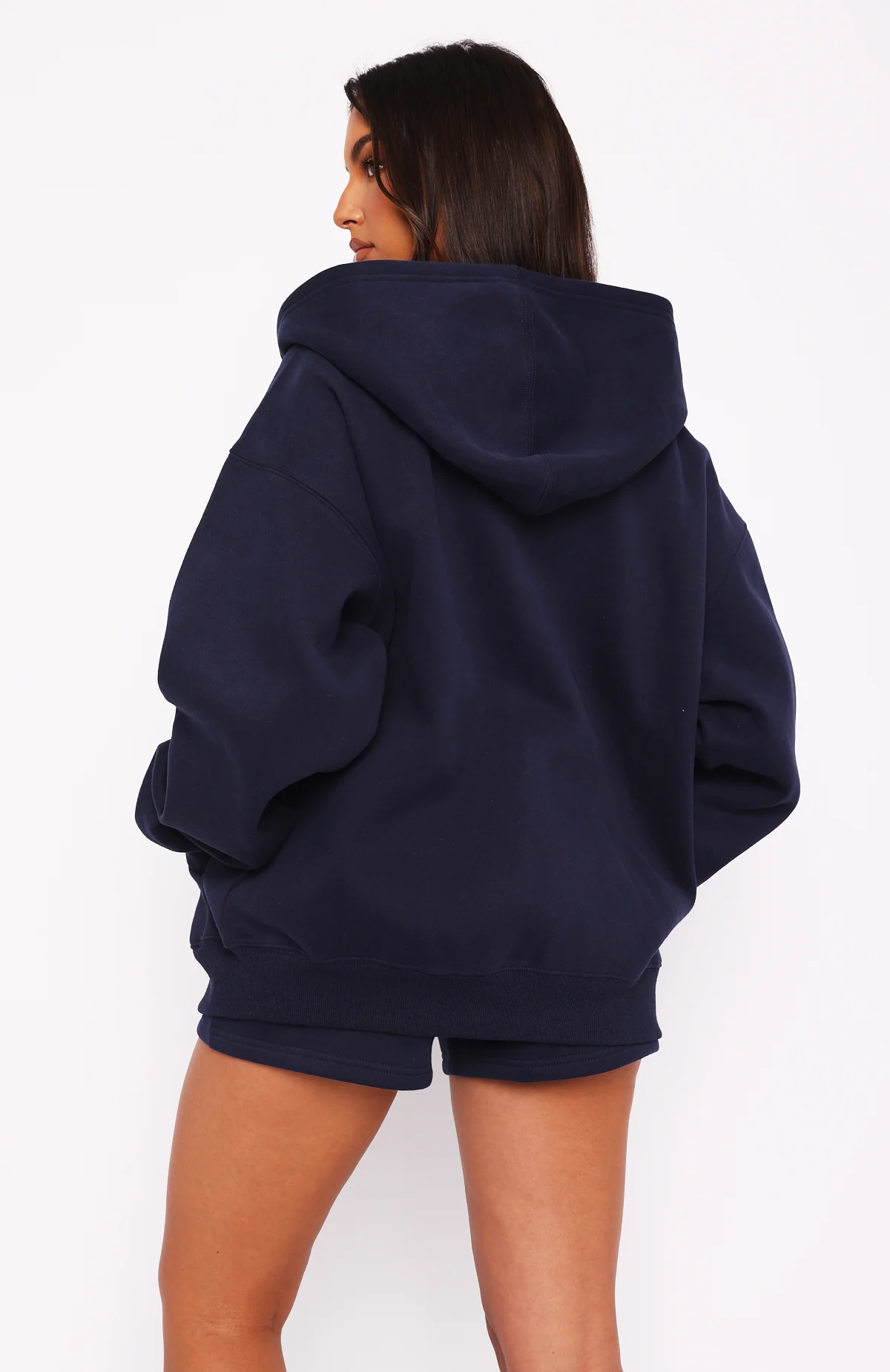 Season 7 Zip Front Hoodie Deep Sea - White Fox Boutique