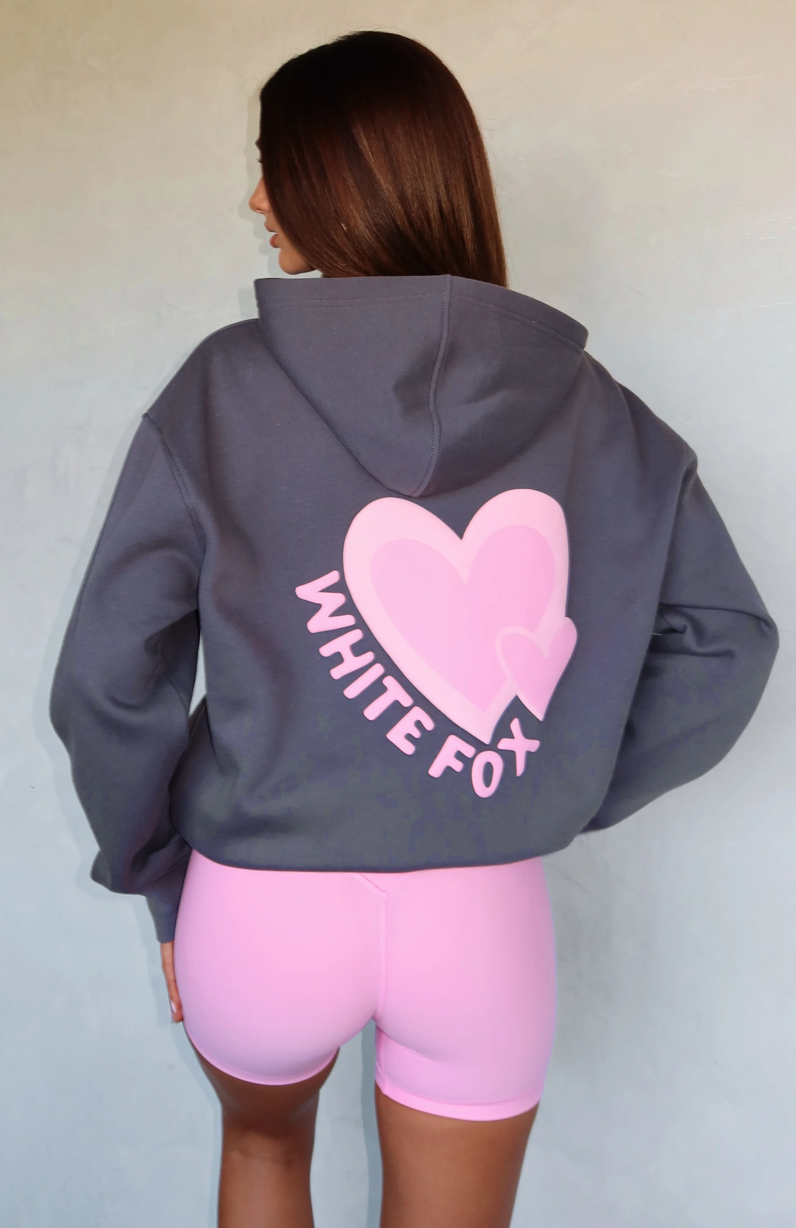 Never Stopping Oversized Hoodie Volcanic - White Fox Boutique