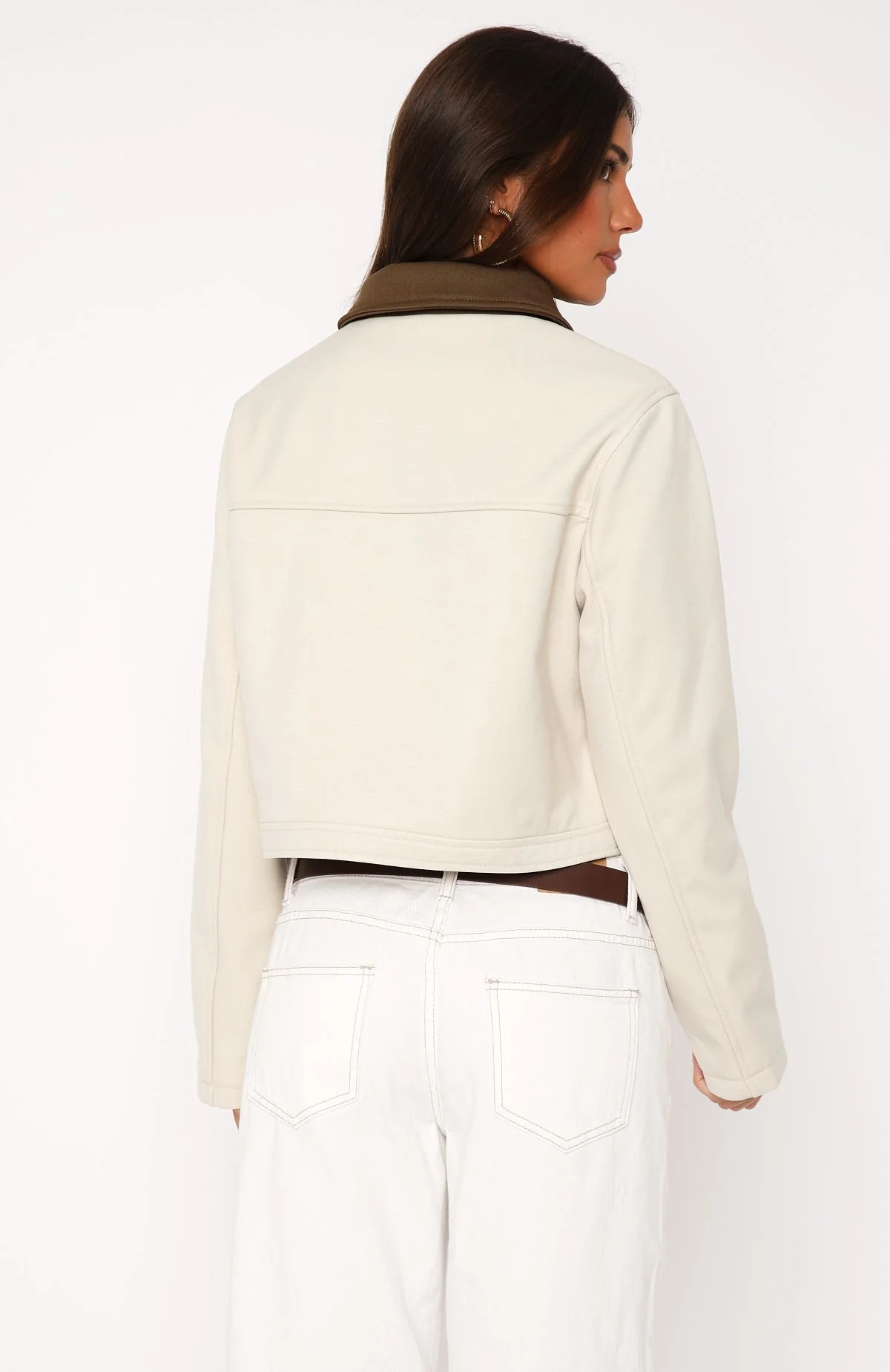 You Told Me Jacket Beige - White Fox Boutique