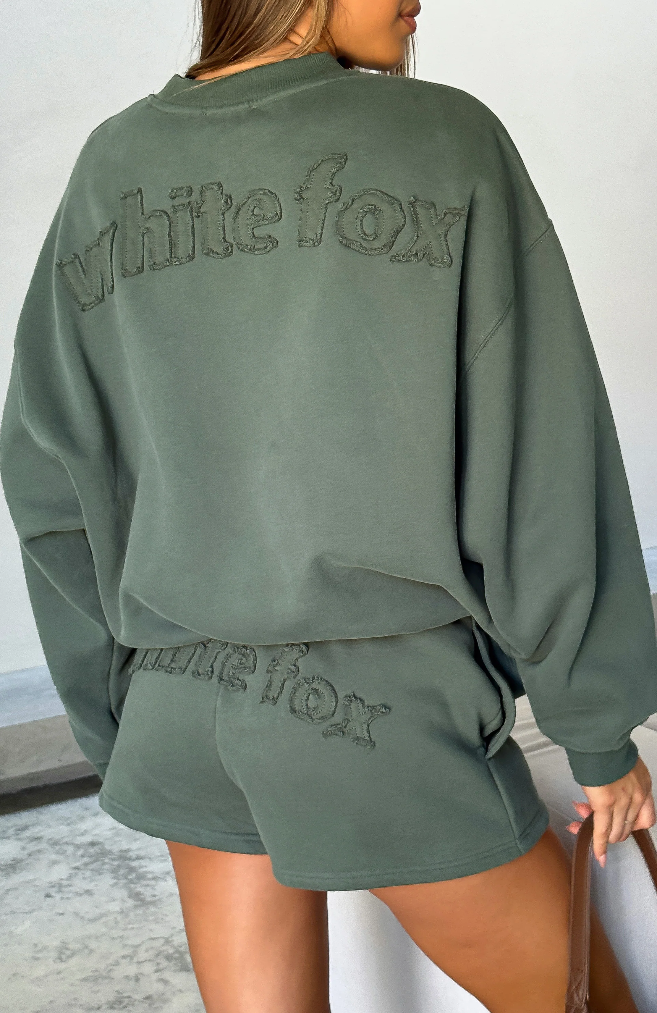 From The Archives Lexi Oversized Sweater Khaki - White Fox Boutique