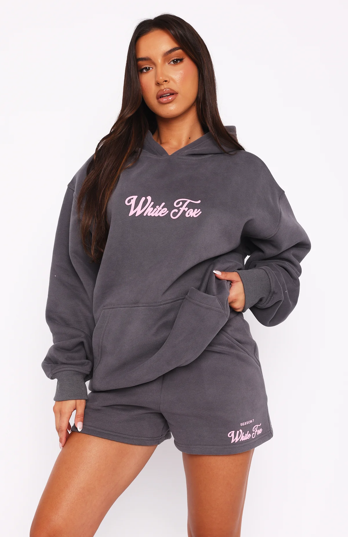 Season 7 Oversized Hoodie Monument - White Fox Boutique