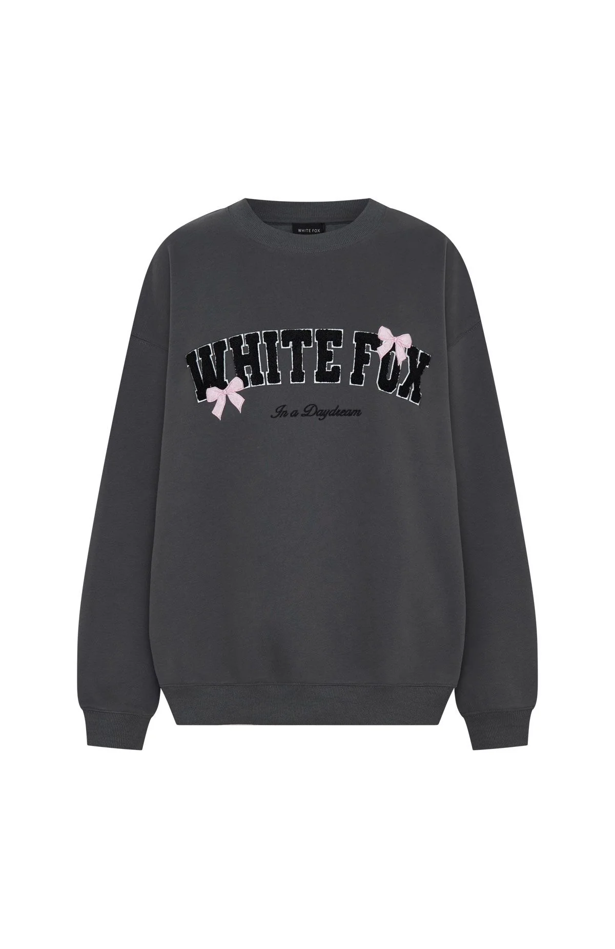 Daydreamers Madeline Drop Shoulder Sweater Volcanic - White Fox Boutique