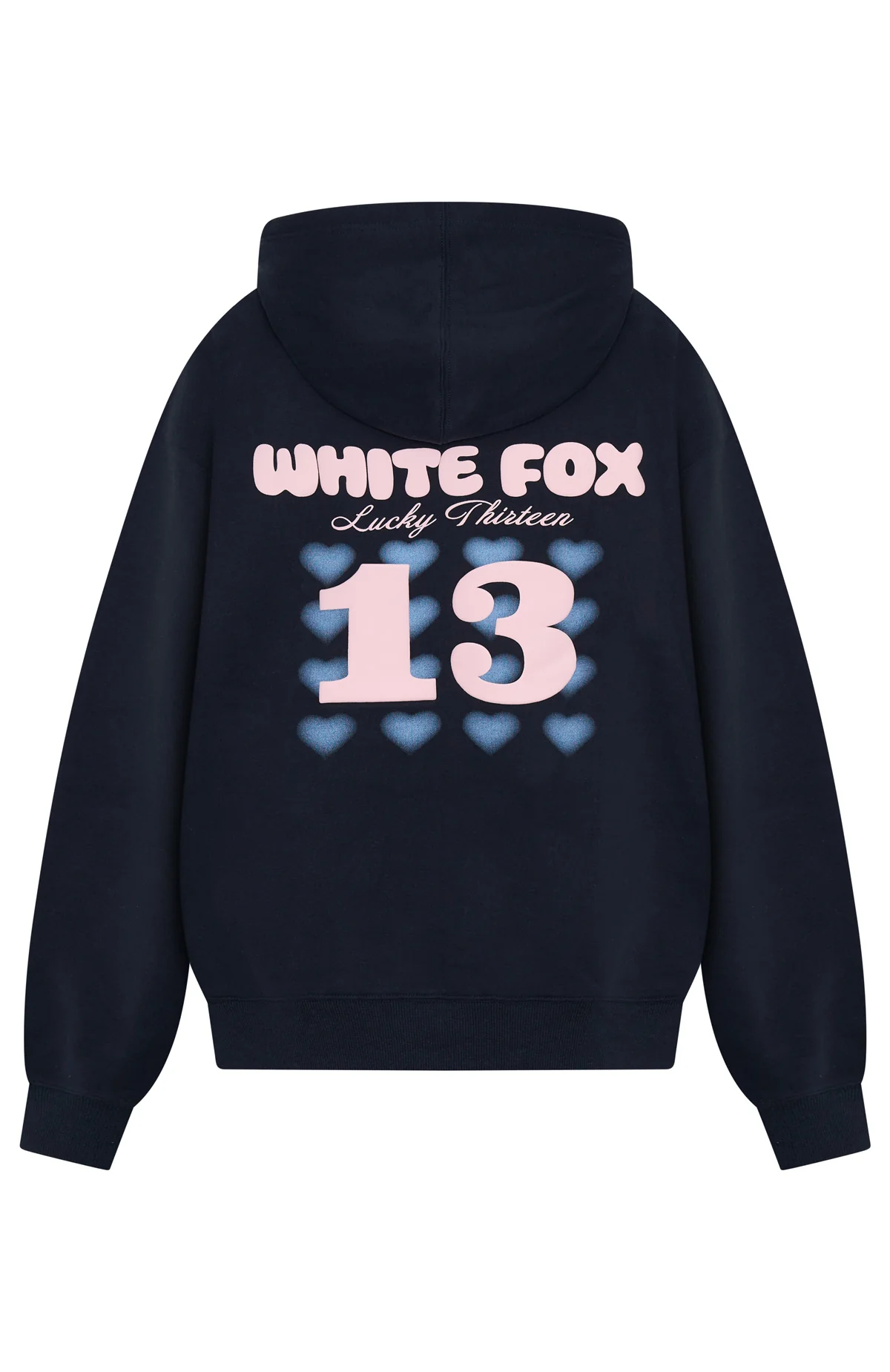 Lucky Thirteen Charise Zip Front Hoodie Navy - White Fox Boutique