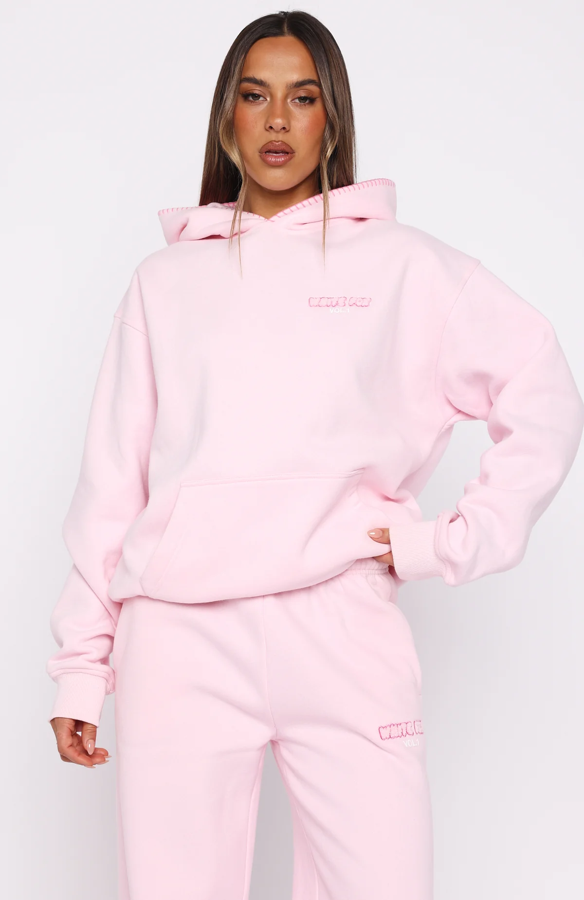 Vol. 1 Oversized Hoodie Posy - White Fox Boutique